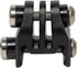 Picatinny Rails Airsoft Gun Rail Mounts Adapter for GoPro Action Camera (Black)