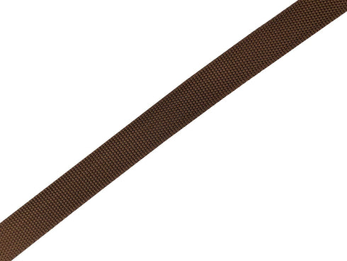 Nylon Dog Leash 16 Feet Long - Walking Training Dog Leashes for Medium Large Dogs (1" X 16 ft, Brown)