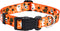 Halloween Dog Collar with Pumpkin Bat Ghost Pattern, Adjustable for Small Medium Large Dogs (Halloween, S)