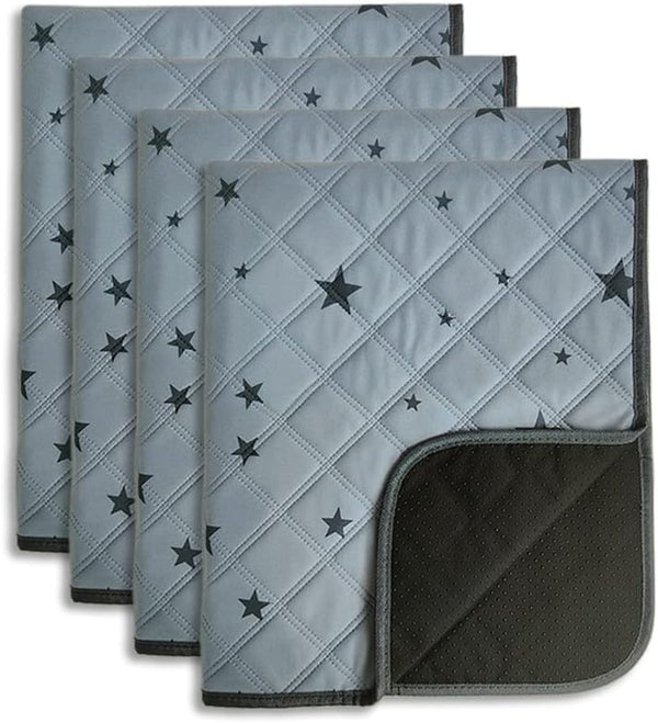 RIOUSSI Washable Pee Pads for Dogs, Reusable, Absorbent, Leakproof, Non Slip Pet