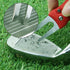 Myartte Golf Divot Repair Tool, Zinc Alloy Switchblade with Golf Ball Marker for Repairing Greens