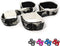 WYOX Heavy Duty Figure 8 Weight Lifting Straps for Deadlifting Workout | Gym Equipment Gear for Men Women PAIR (Camo)