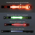 Light Up Dog Collar, Adjustable LED Dog Collar Rechargeable Waterproof for Night Walking, Glow in The Dark for Medium
