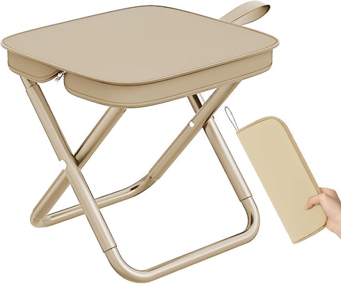 Wannasky Folding Stool, Mini Outdoor Camping Stool, Portable Small Foldable Lightweight Hunting Seat