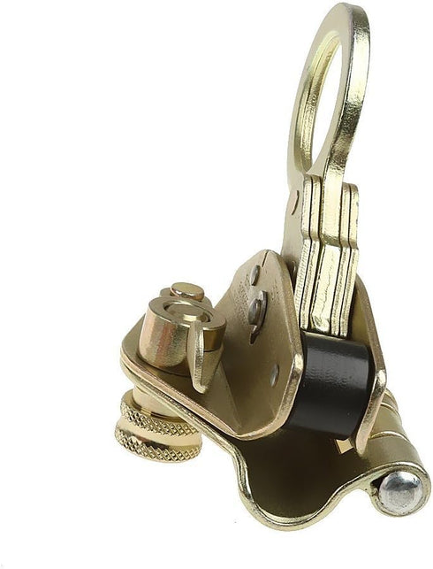 Rope Grab Ascender Fall Protection 25KN for Rocking Climbing Tree Arborist Fits 14-16mm Nylon Rope