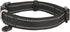 Reflective Nylon Padded Dog Collar, Adjustable Soft Pet Collars for Small Medium Large Dogs (Black)