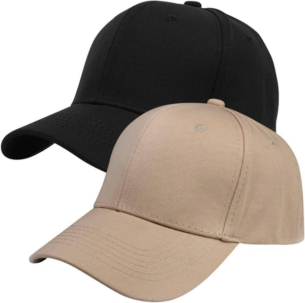 Outdoor Baseball Hat with Buttons for Face Masks Classic Cotton Unisex Adjustable Dad Hat