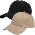 Outdoor Baseball Hat with Buttons for Face Masks Classic Cotton Unisex Adjustable Dad Hat