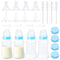Puppy Kitten Nursing Bottle 4oz - Small Animal Feeding Kit with Nipples