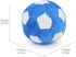 Dog Toys Balls - Chewable Plush Football for Dogs, Soft Pet Squeaky Ball Stuffed with Fluffy, Durable Indoor Outdoor Dog Puzzle Toy, Birthday for Puppy Small and Medium Breeds