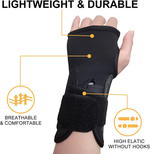Impact Wrist Guards for Snowboarding, Skating, Skiing, Sport Protection Gear