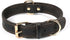 Genuine Leather Dog Collar, Heavy Duty Wide Collar for Small, Medium, Large, Extra Large Dogs (XL: 1.4" Wide for