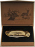 SZCO Supplies Deer Gift Box Folding Knife, Yellow by SZCO Supplies