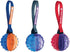 Ethical Pets Push to Mute Dog Toy Ball with Strap
