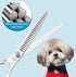 Moontay Professional Dog Grooming Scissors Kit, JP-440C Stainless Steel for Cutting and Trimming (8")