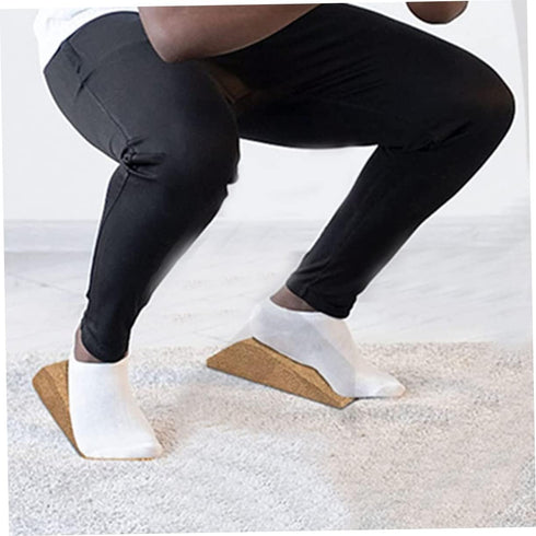 Toddmomy Squat Block Calf Stretcher, Slant Board for Calf Stretching, Yoga Blocks for Fitness Supplies