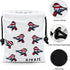 Leather Golf Valuables Pouch with Drawstring Closure, Portable Golf Ball Tee Handbag