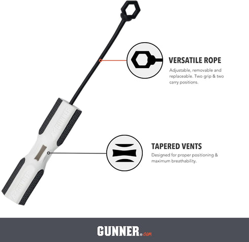 Gunner Dog Training Bumper - Adjustable Rope Interactive Retrieval Dummy for Small, Medium, Large Dogs