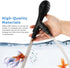 Waylenbo 80GPH 5-80 200cm Small Fish Aquarium Gravel Cleaner Kit - Manual Strong Suction Gravel Vacuum for Aquarium