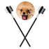 Dog Eye Comb, Cuteabc Tear Stain Comb for Small Dogs, Double-Headed Combs for Removing Crust and Mucus
