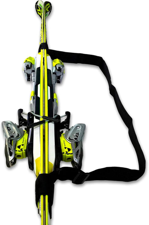 StoreYourBoard Ski Carrier Straps, Adjustable Heavy-Duty Shoulder Sling System (2 Pack)