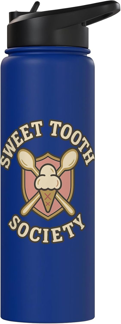GRUMPY DAD CO Frozen Ice Cream Scoop Gelato Lover Yogurt Icecream Stainless Steel Insulated Water Bottle