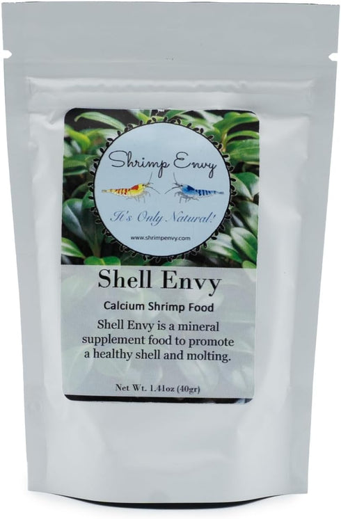 Shell Envy Mineral Shrimp Food by ShrimpEnvy - Natural Food for Shrimp