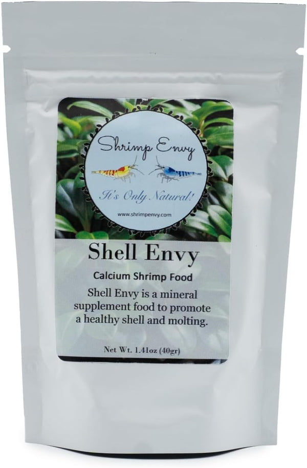 Shell Envy Mineral Shrimp Food by ShrimpEnvy - Natural Food for Shrimp