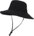 Solid Packable Sun Hat for Women and Men, Wide Brim Waterproof Beach Bucket Hats, UPF 50+