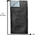 Lightweight Envelope Sleeping Bags for 4 Seasons, Warm or Cold Indoor Outdoor Sleeping Bags for Adults, Camping