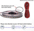 Pontoon LED Strip Lights, 12V 5M Waterproof Marine Light for Boat Interior, Night Fishing Deck Lights (Blue)