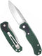 Outdoor Pocket Knife for Men, G10 Handle, 2.95-inch 8Cr13MoV Stainless Steel Blade, Portable Pocket Clip