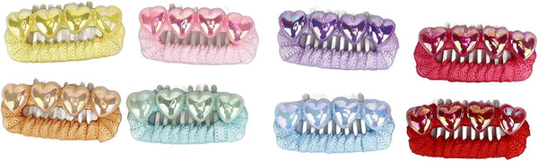 16pcs Pet Hairpin, Cute Dog Hair Clip, Fashionable Mixed Colors Grooming Barrettes for Puppy Cat Small Pets