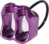 Professional 25KN Rappel ATC Belay Device, Aluminum V-grooved Rock Climbing Safety Equipment