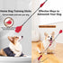 Collapsible Portable Dog Training Stick: Durable Silicone Whip with Anti-Slip Handle for Indoor and Outdoor Training