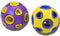SCHITEC Dog Balls with Bell Sound, 2 Pack, Rubber Bouncy Fetch Ball for Medium Large Dogs