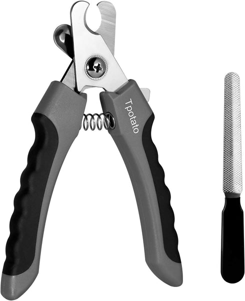 Tpotato Dog Nail Clippers, Dog Nail Trimmers for Large Breed with Quick Sensor, Professional Cat Nail Clipper