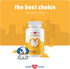 Omega 3 Fish Oil for Dogs, 120 Chewable Tablets with Omega 3, 6, 9, Vitamin E for Shedding, Dry Skin, Joint Support