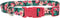 Coastal Pet Styles Adjustable Dog Collar - Hunter Tropical Flower - 3/8" x 08"-12" - Snap-Lock Buckle - Adjustable for