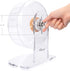Niteangel Super-Silent Hamster Exercise Wheel, Quiet Spinner with Adjustable Stand for Small Animals (S, Transparent)