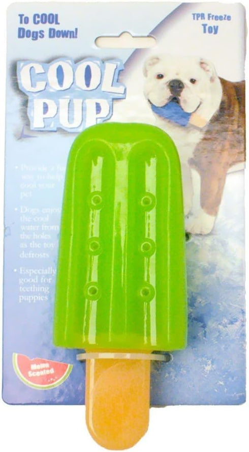 Cool Pup Cooling Toy, Popsicle, Green