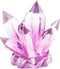 Penn-Plax Deco-Replicas Crystal Cluster Aquarium Decoration, Amethyst Pink, Safe for Freshwater and Saltwater Tanks