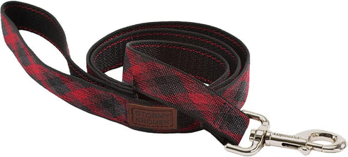 Stormy Kromer The Pet Leash, 6 Foot Length, Plaid Pet Accessory with Nylon Webbing