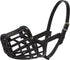 Leather Brothers Italian Basket Dog Muzzle, Adjustable Fit, Comfortable Design, Training, Black, Size 7