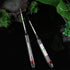 balacoo 4 pcs Aquarium Glass Hydrometer with Thermometer, Float Hydrometer for Fish Tank