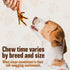 The Primal Theory 100% 24 Count Dehydrated Chicken Feet for Dogs - Single Ingredient Dog Chews - Made in USA