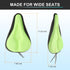 HARFINGTON Bike Seat Cover Bicycle Saddle Cushion with Large Comfortable Gel Padded Oversized Paddle for Men Women