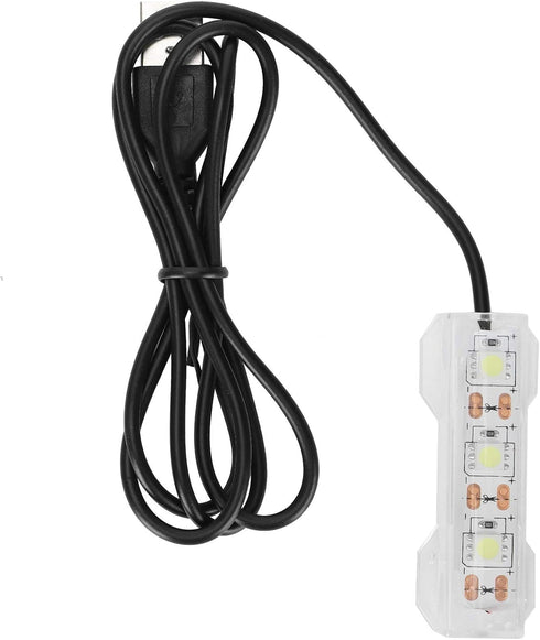 GLOGLOW Aquarium Light, USB Mini Decoration Soft LED Lighting Lamp for Water Plants