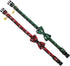 KUDES 2 Pack Christmas Snowflake Dog Collars, Breakaway with Bow Tie and Bells for Cats and Small Pets (Red & Green)
