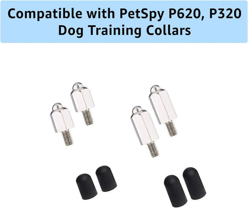 PetSpy P620/P320 Extra Contact Points, Replacement Part for Dog Training Collars P620, P320, P620B